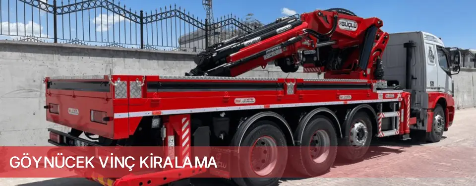 Göynücek İlçemi Vinç Kiralama